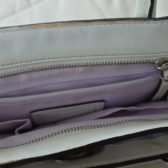 Coach Whitw Leather Handbag - Picture 4 of 8